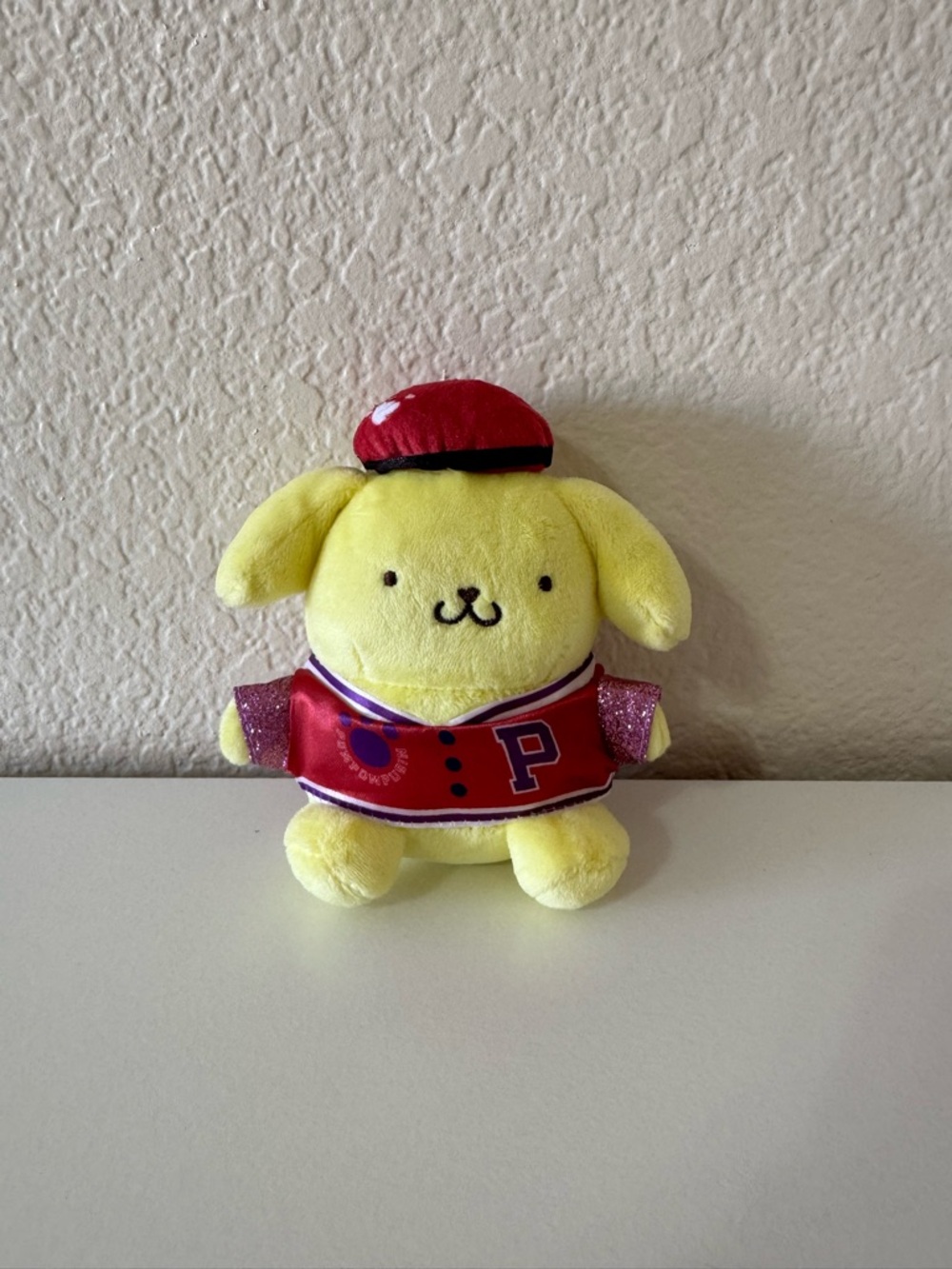 Pompompurrin Disco Series Mascot Holder Plush